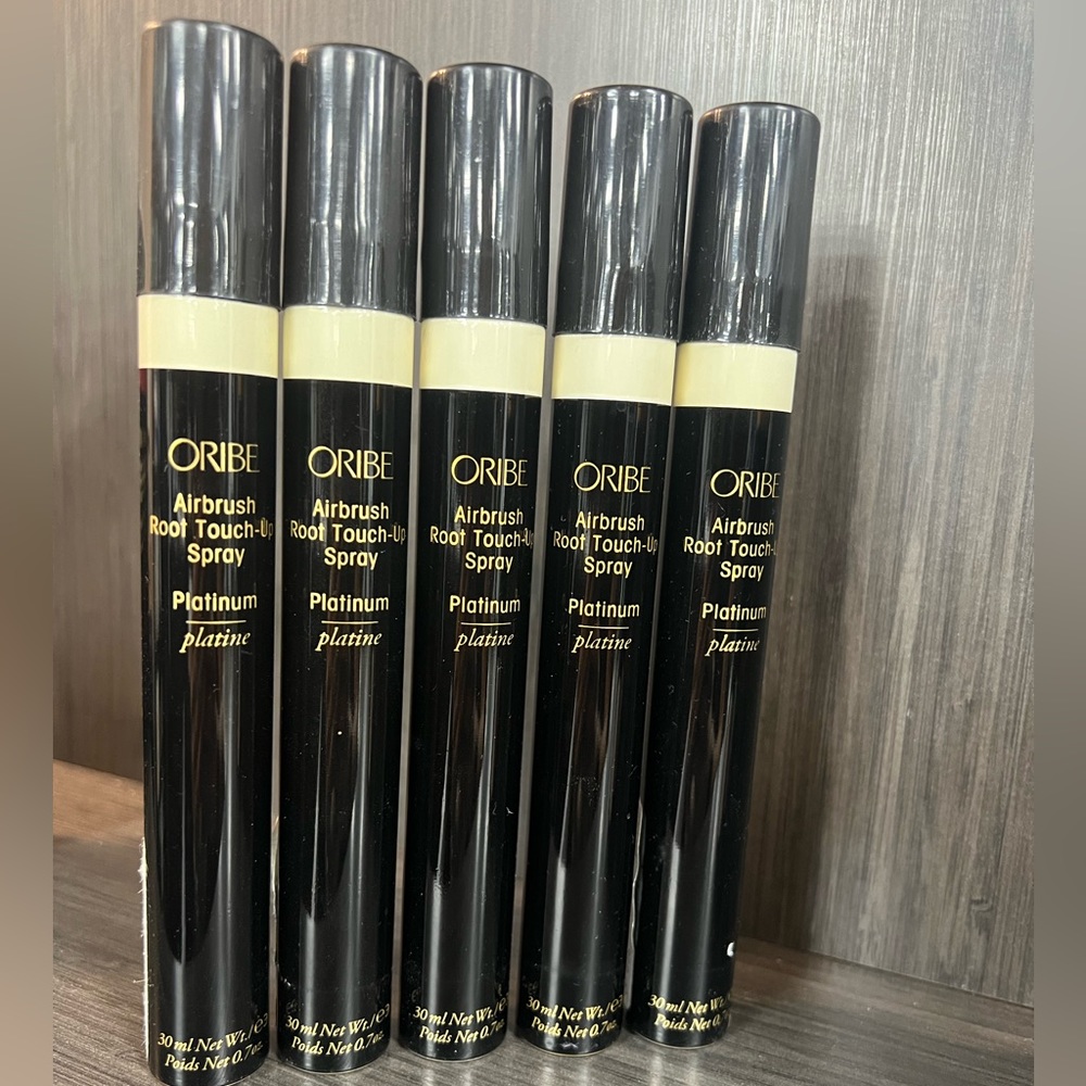 SALE! Airbrush root touch-up spray, platinum color , (5 piece)